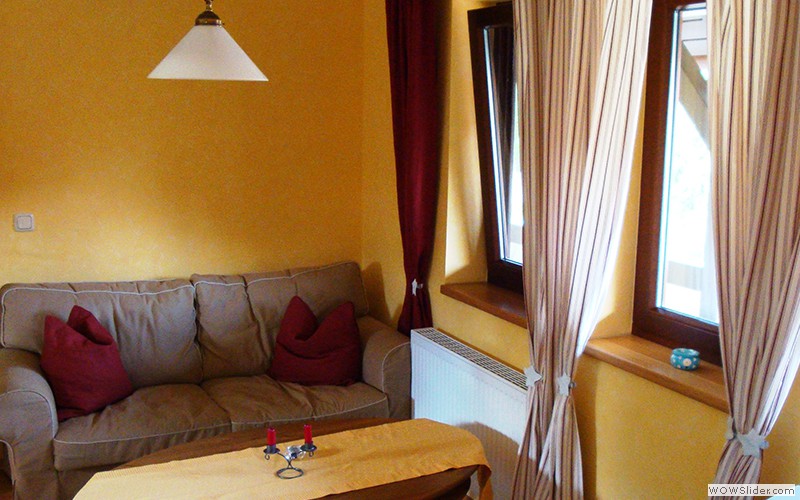 Wohnzimmer im Taubenschlag